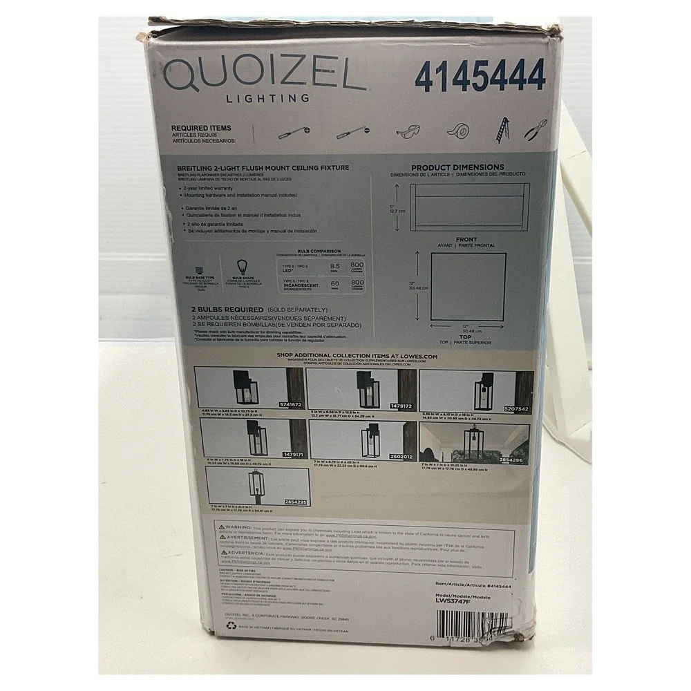 Quoizel Breitling 12
